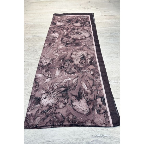 Desenli Bambu Şal 026MRD